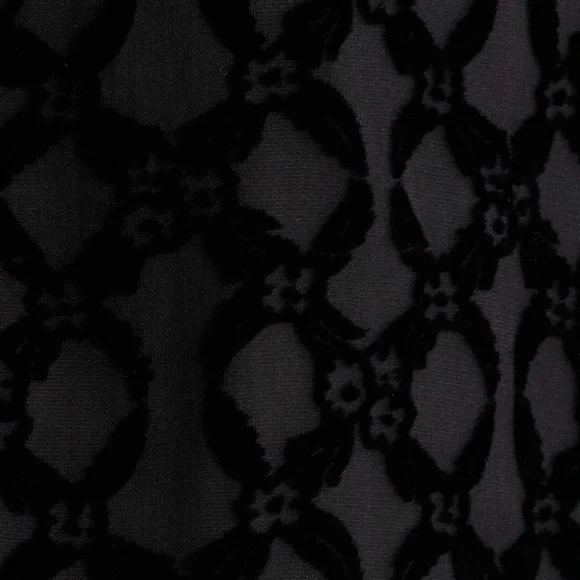 PAIGE Amaya Black Sheer Silk Blend Blouse - Picture 9 of 14